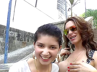 Angel Cortez fucks with Tranny Cum Slut